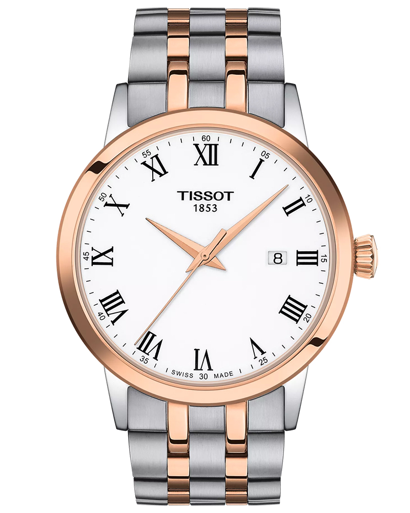 Tissot-Men-Classic-Dream-Round-White-Watch