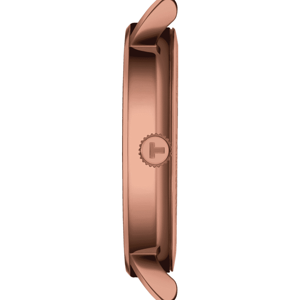 Tissot Everytime Women Quartz Pink Dial Analog Mesh Watch
