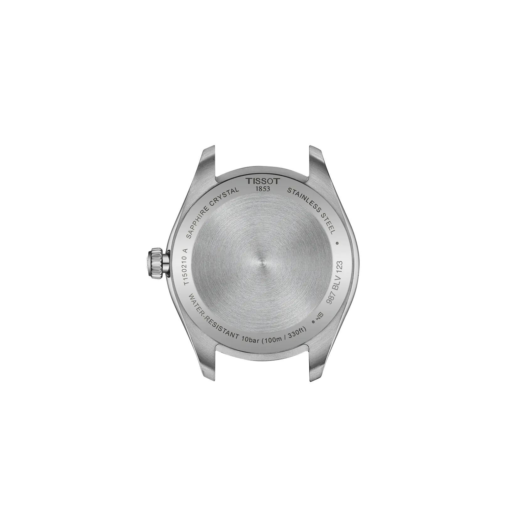 TISSOT PR 100 Women Quartz Green Dial Analog Stainless Steel Watch