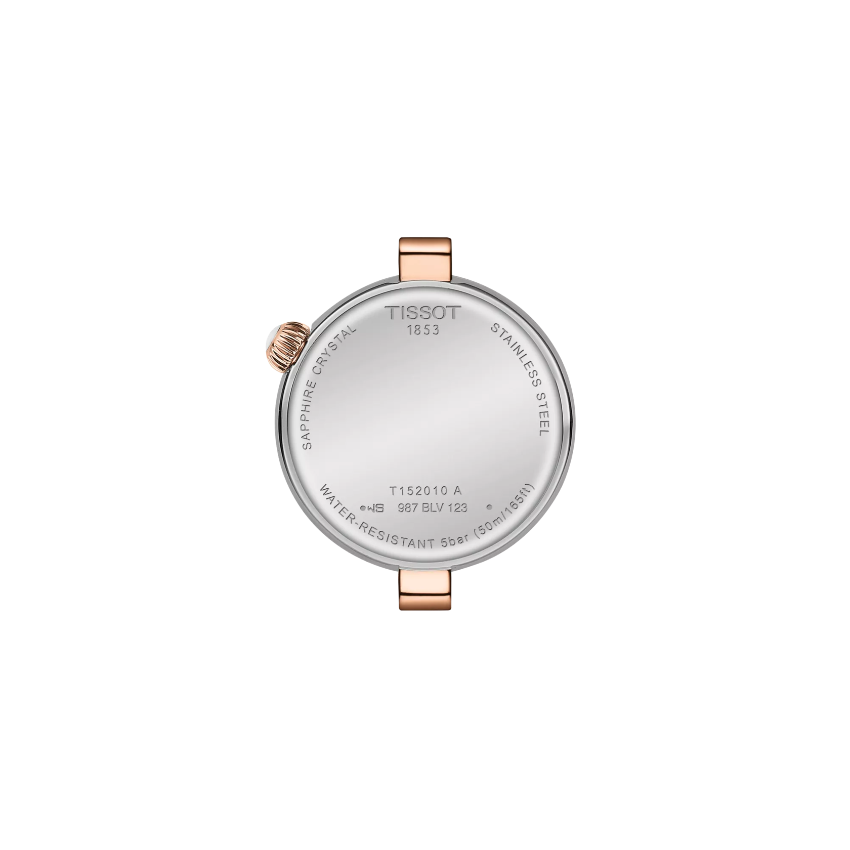 TISSOT Desir Women Quartz White Mother Of Pearl Dial Analog Stainless Steel Watch