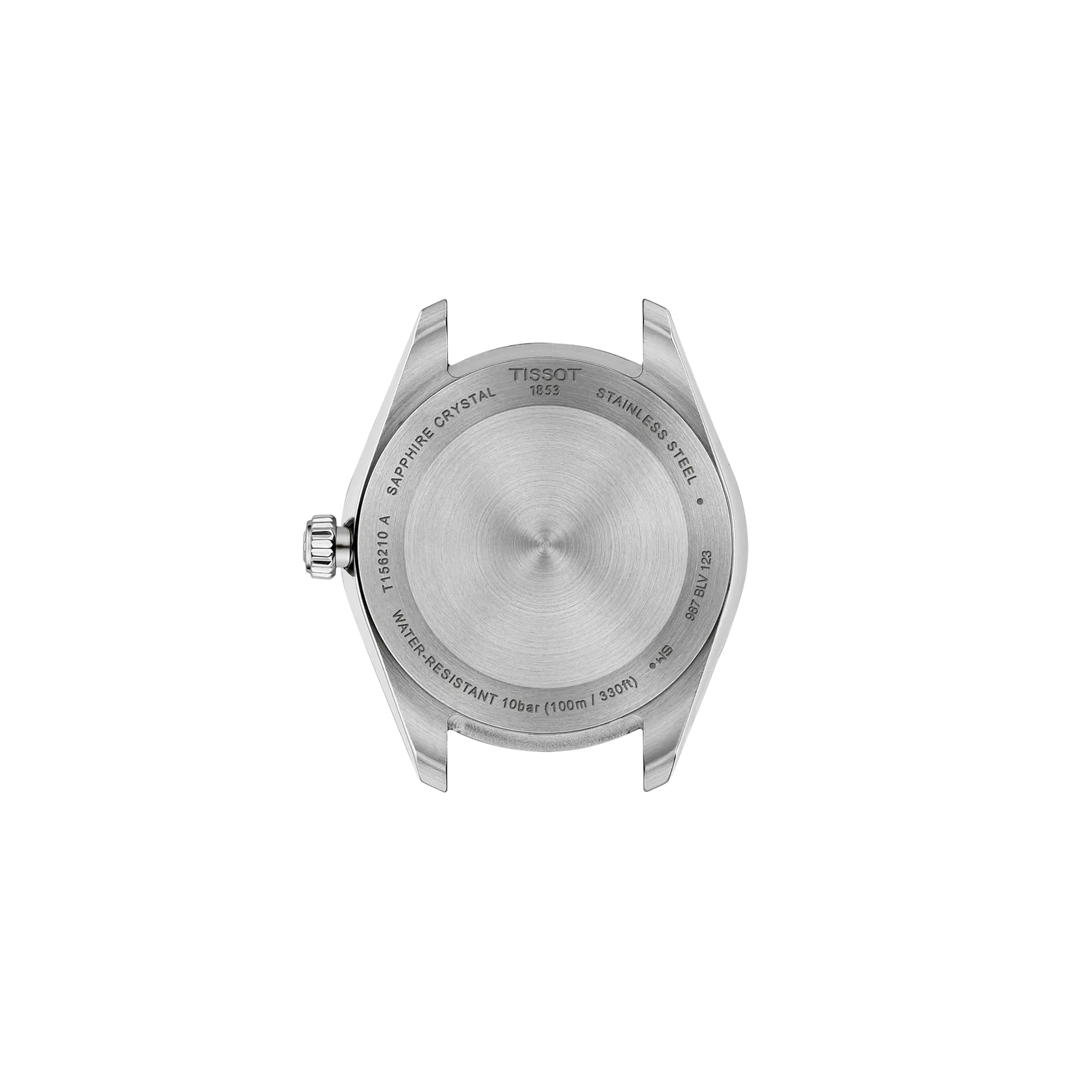 TISSOT Ballade Women Quartz Ice Blue Dial Analog Stainless Steel Watch