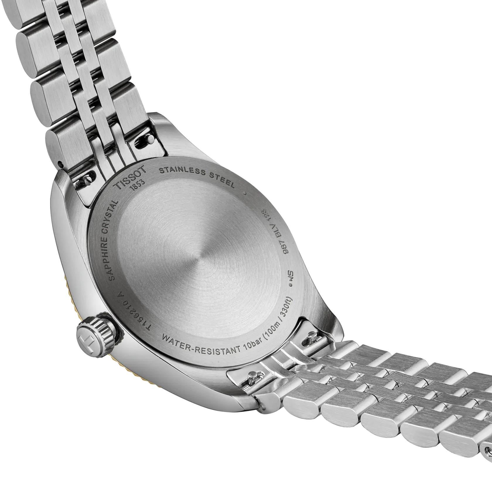 Tissot Women BALLADE Round Silver Watch