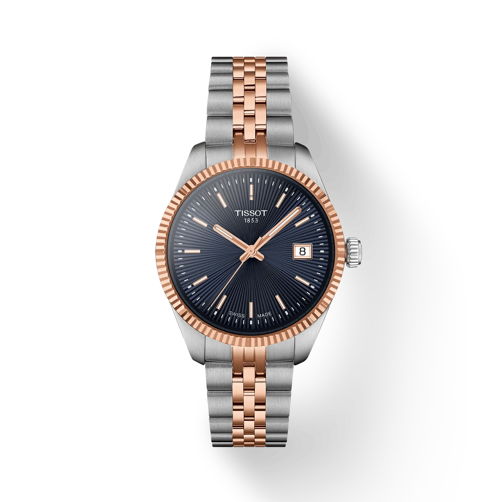 Tissot Women BALLADE Round Blue Ladies Watch