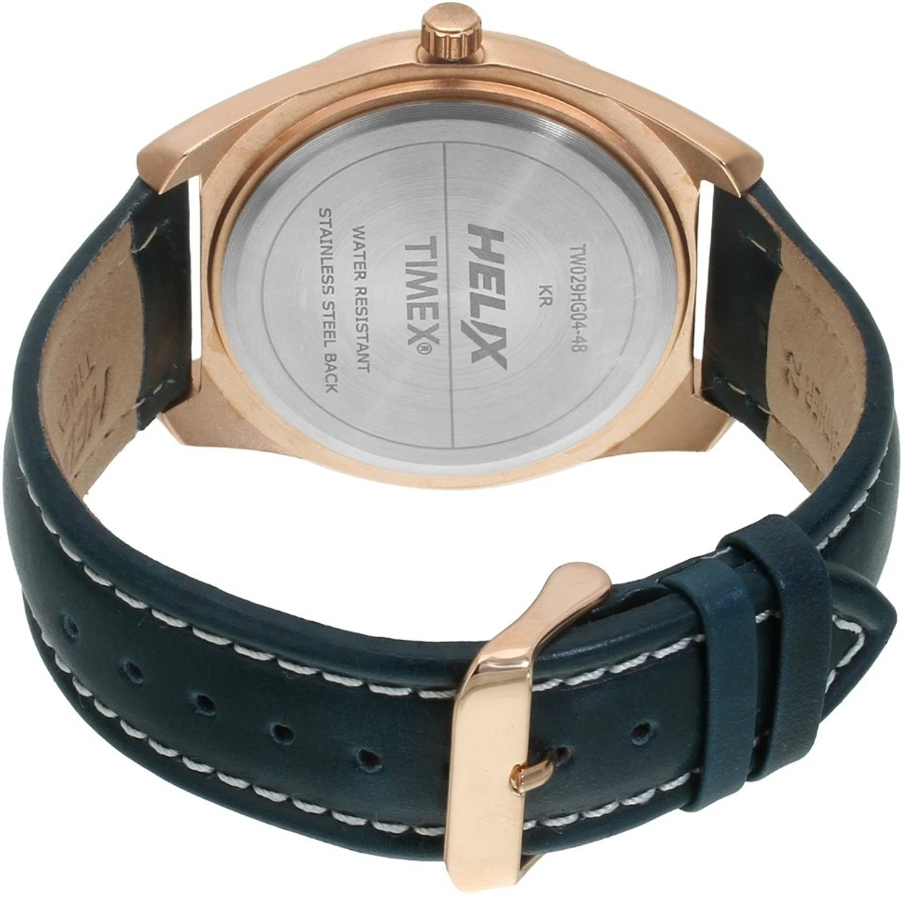 Helix Analog Blue Dial Men's Watch