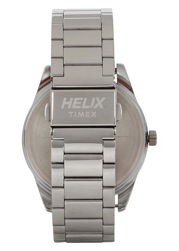 Helix Analog Silver Dial Men's Watch