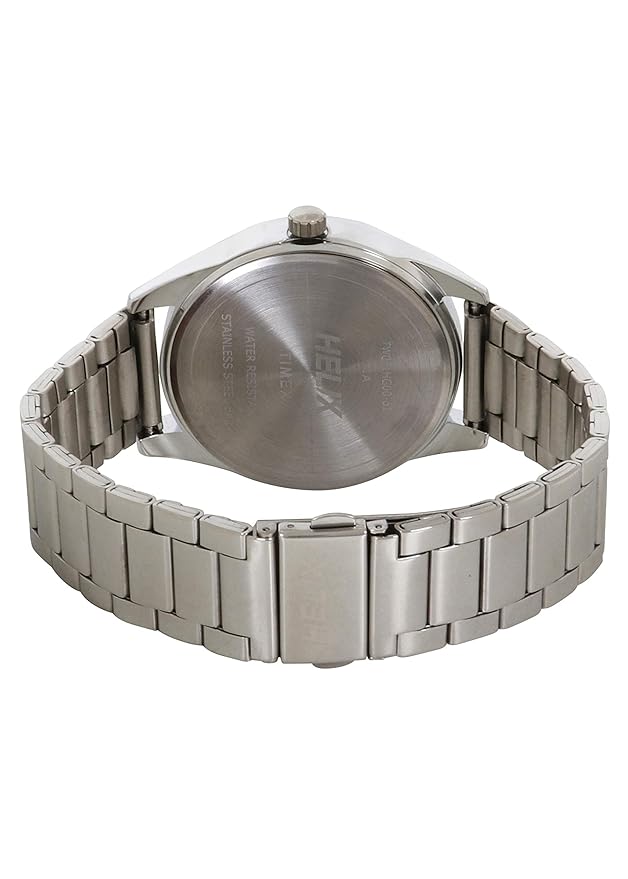 Helix Analog Silver Dial Men's Watch
