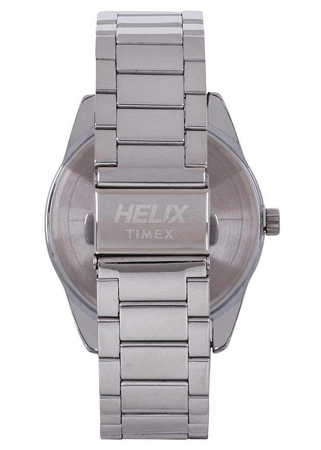 Helix Analog Brown Dial Men's Watch
