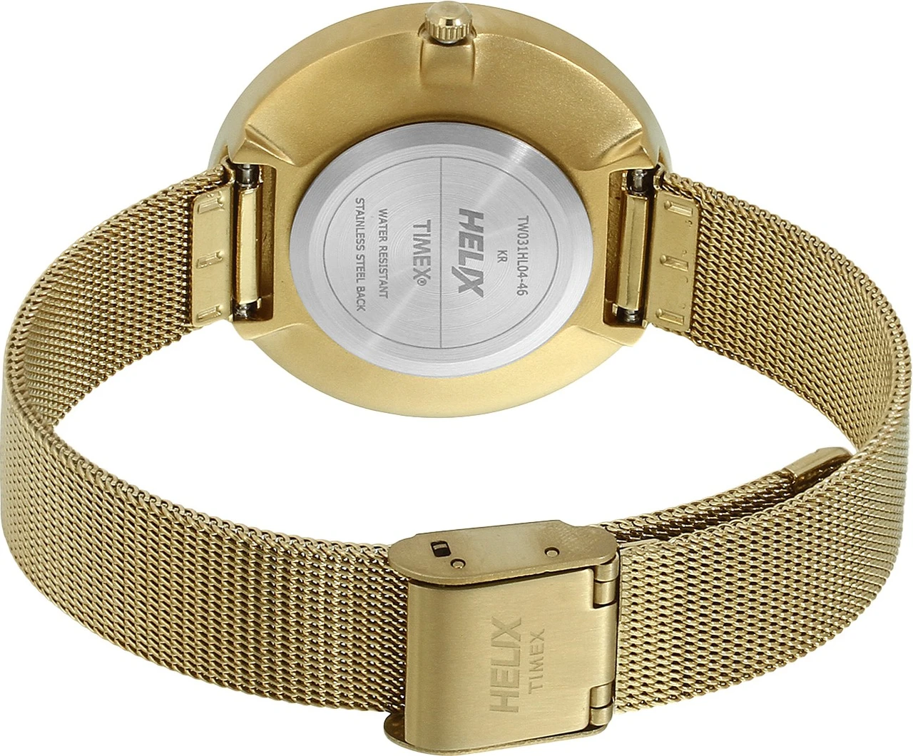 Helix Analog Round White Dial Women's Watch