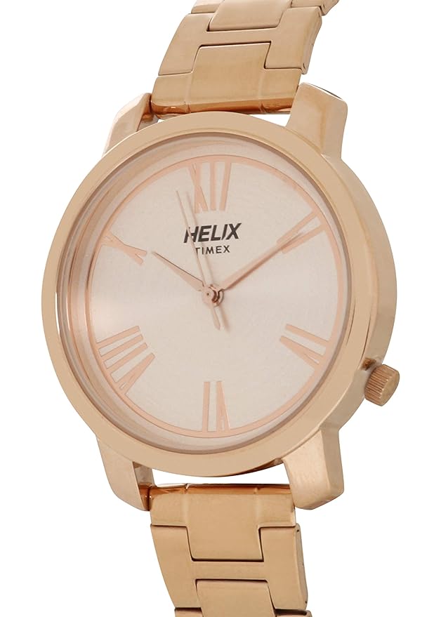 Helix Analog Beige Dial Women's Watch