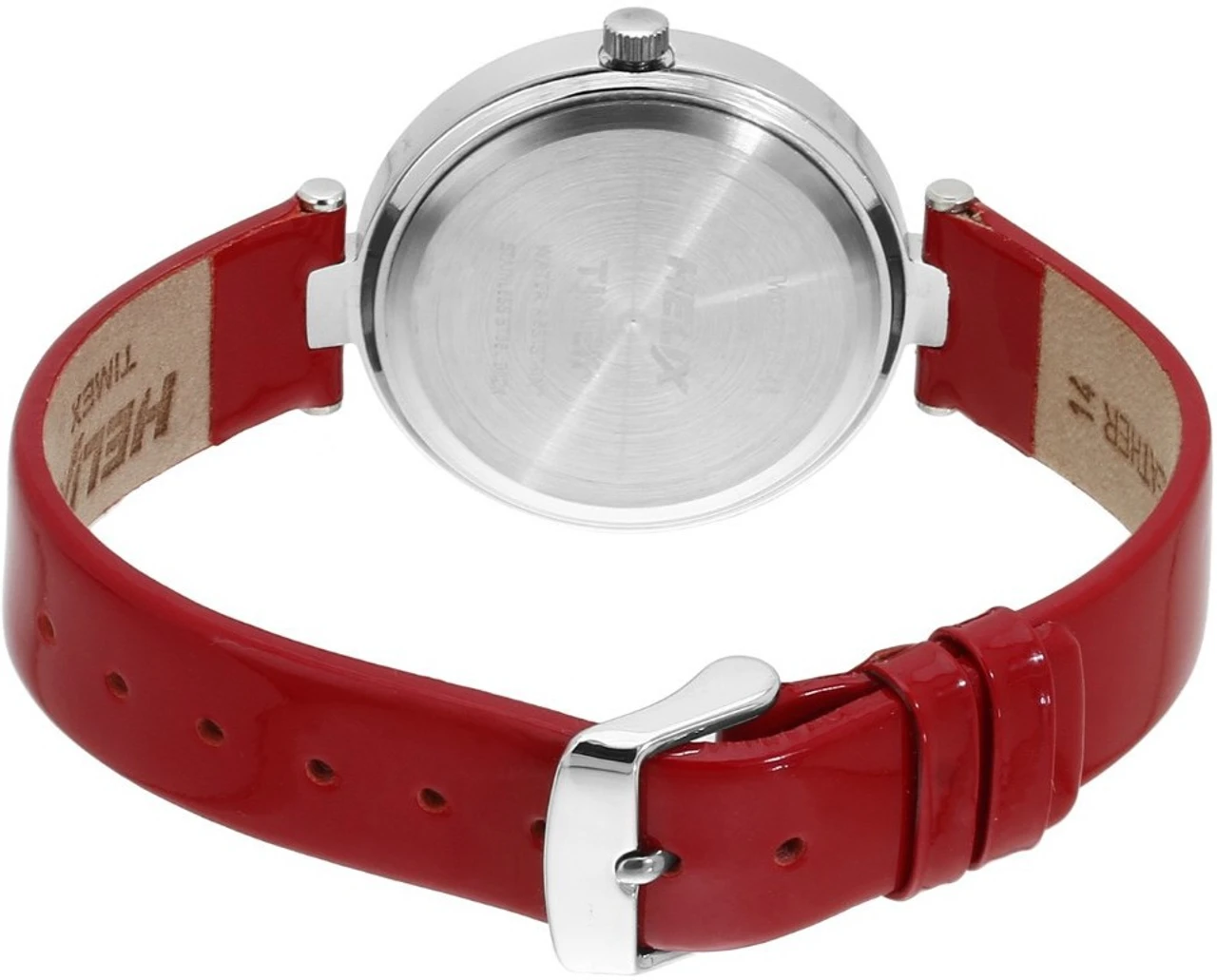 Helix Analog Red Dial Women's Watch