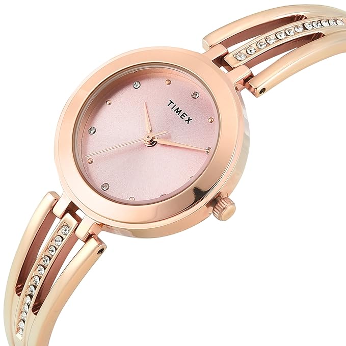 TIMEX Pink Round Dial Analog Women's Watch