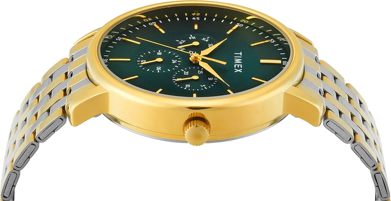 TIMEX Trendline Round 42mm Green Dial Analog Watch  - For Men