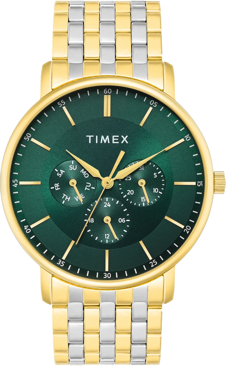TIMEX Trendline Round 42mm Green Dial Analog Watch  - For Men