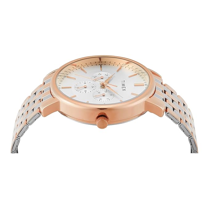 TIMEX Trendline Silver Round Dial Analog Men's Watch