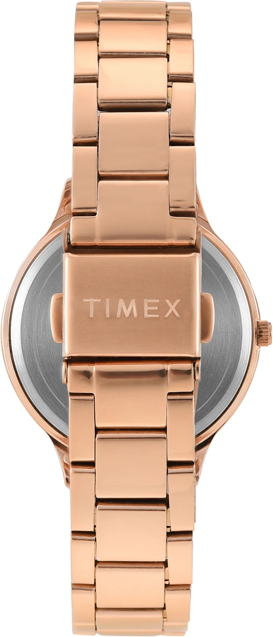 TIMEX Trendline Round 34mm Green Dial Analog Watch  - For Women