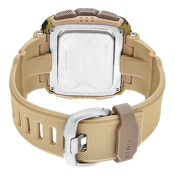 Timex Command™ Shock 54mm Brown Resin Strap Watch