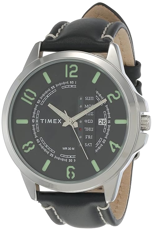 TIMEX Analog Black Dial Men's Watch