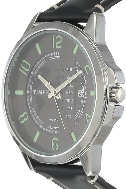 TIMEX Analog Black Dial Men's Watch