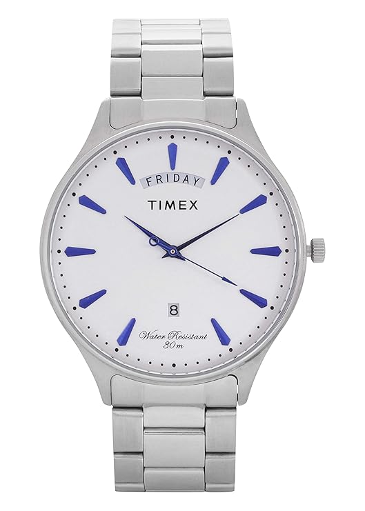 TIMEX Analog Silver Dial Men's Watch