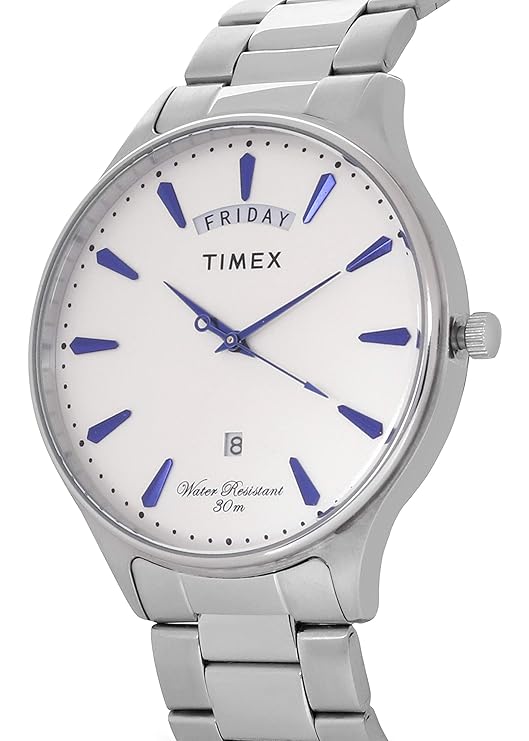 TIMEX Analog Silver Dial Men's Watch