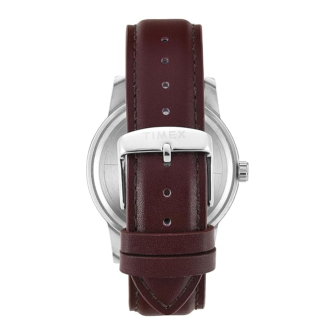 TIMEX Analog Watch for Men with Round Dial & Water Resistant Man's Wrist Watches