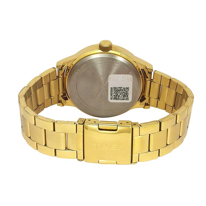 TIMEX Analog Watch for Men with Round Dial & Water Resistant Man's Wrist Watches