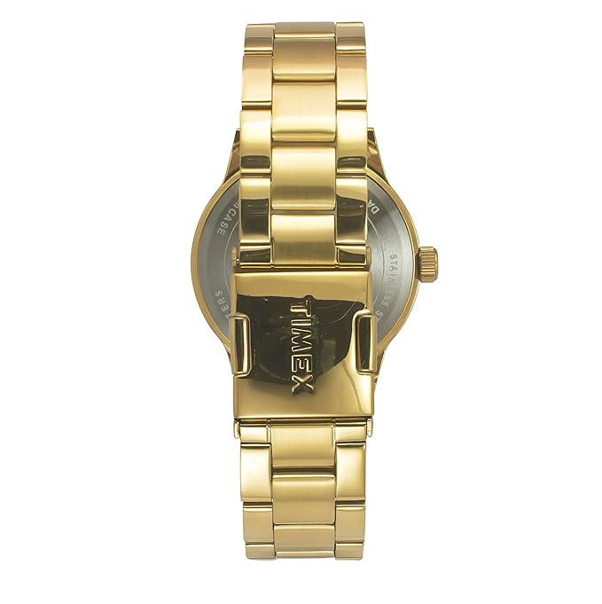 TIMEX Analog Watch for Men with Round Dial & Water Resistant Man's Wrist Watches