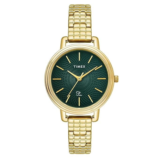 TIMEX Fria Green Round Dial Analog Women's Watch