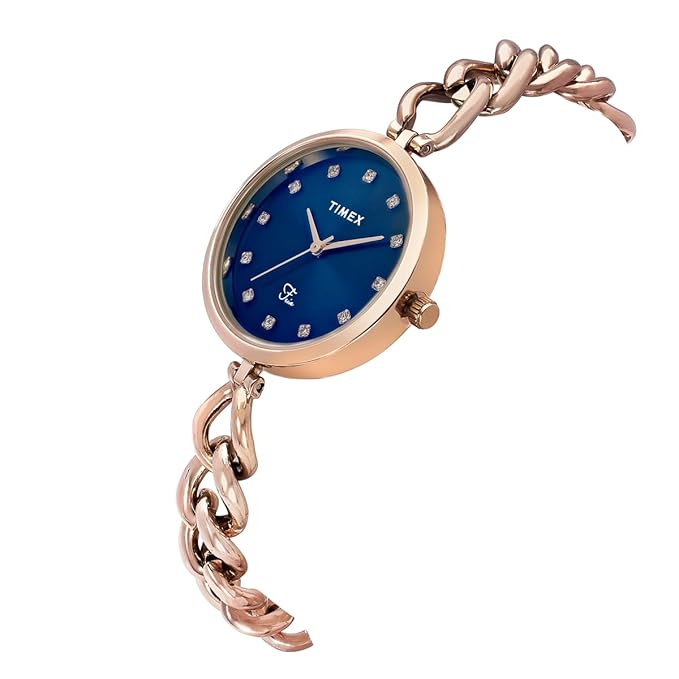 TIMEX Fria Blue Round Dial Analog Women's Watch