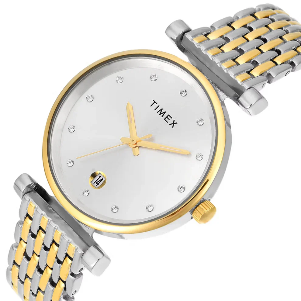 Timex Women Silver Dial Analog Watch