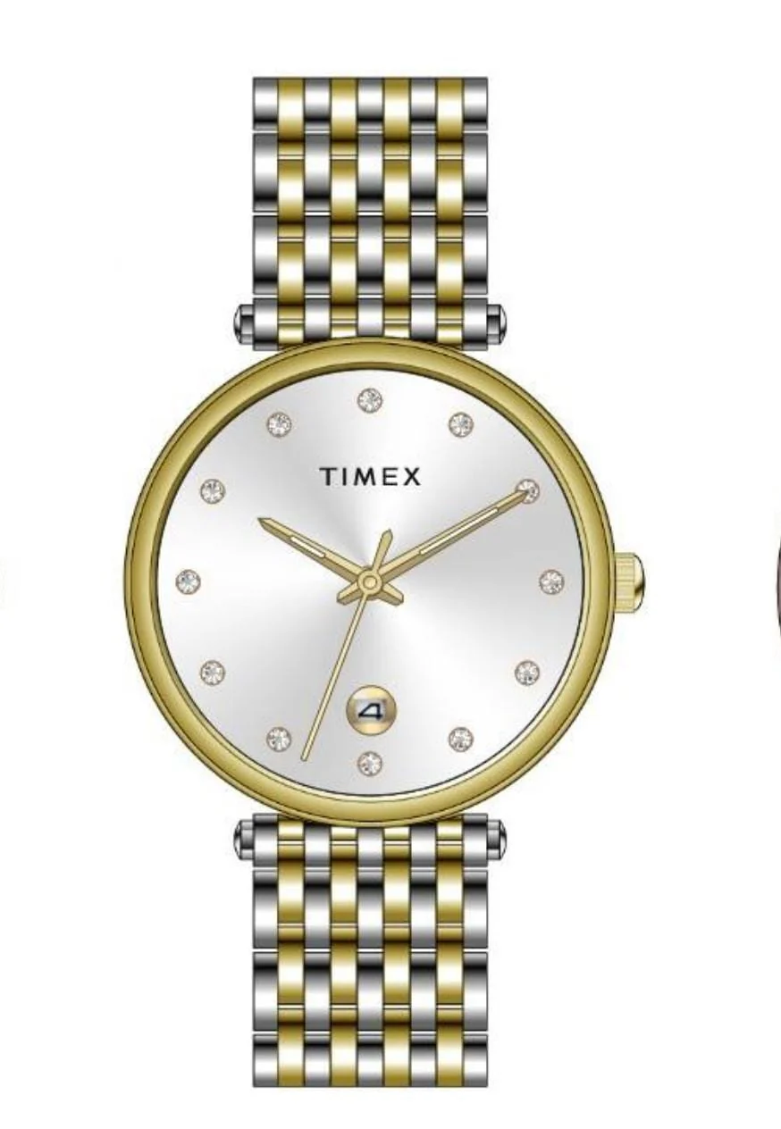 Timex Women Silver Dial Analog Watch