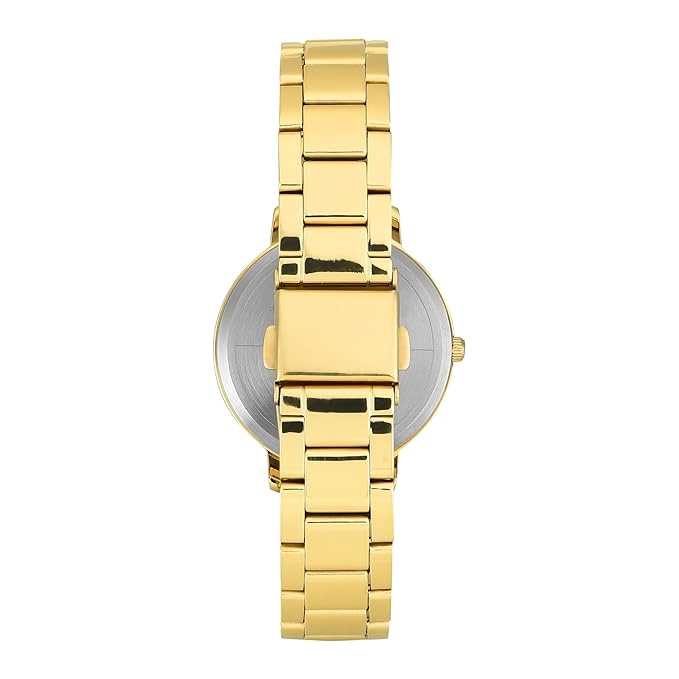 TIMEX Champagne Round Dial Analog Women's WatchTIMEX Champagne Round Dial Analog Women's Watch
