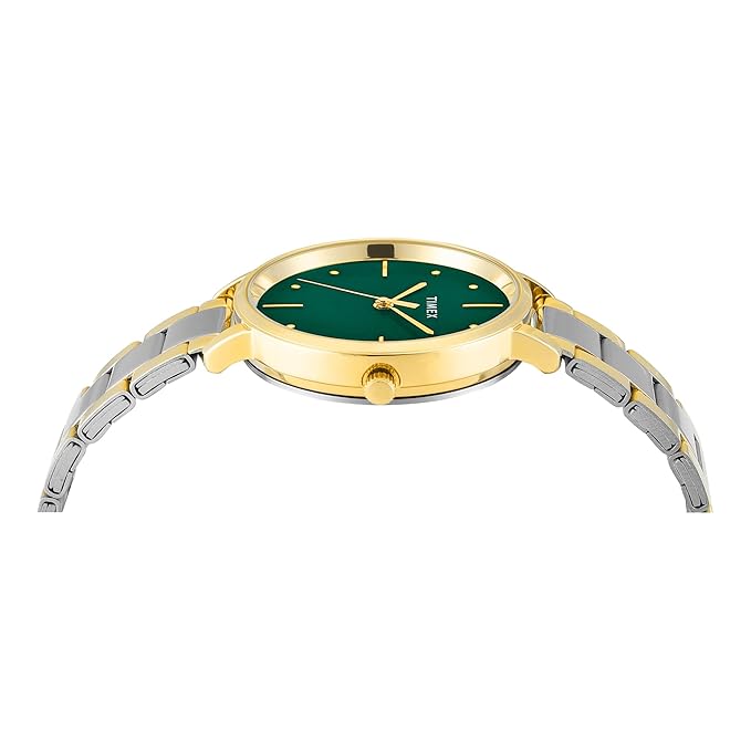 TIMEX Green Round Dial Analog Women's Watch