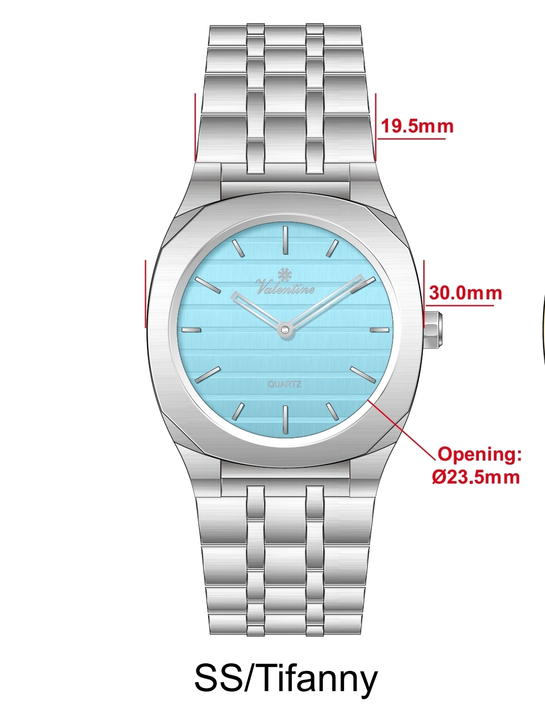 VALENTINE WATCH FOR WOMEN VW-072