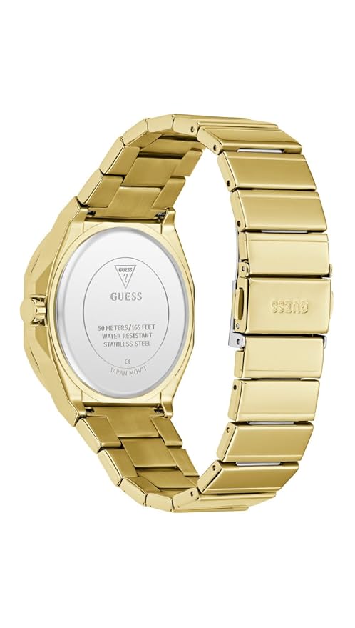 Guess  NEW ARRIVAL Women Quartz Gold Dial Analog Stainless Steel Watch GW1070G2