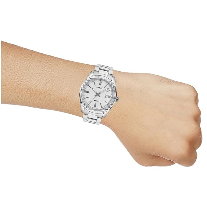 Casio Enticer Men MTP-1302DA-7AVDF Analog White Dial Men