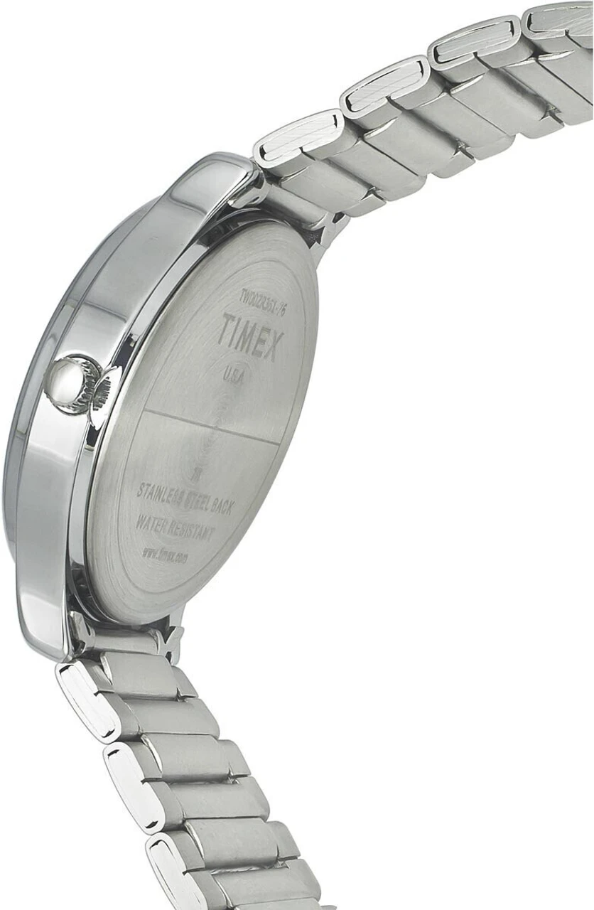 TIMEX Silver Dial Stainless Steel Analog Watch  - For Men