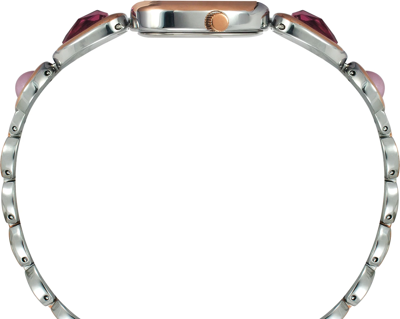 TIMEX Fria Triangle 29mm Pink Dial Analog Watch  - For Women