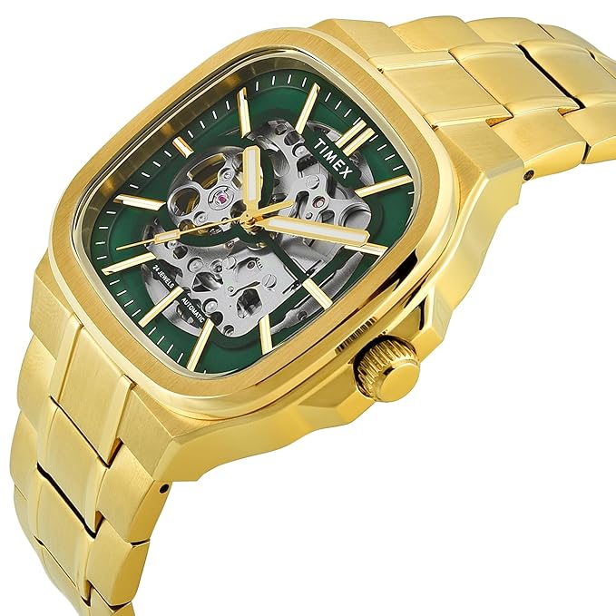TIMEX Signio Green Square Dial Analog Men Watch