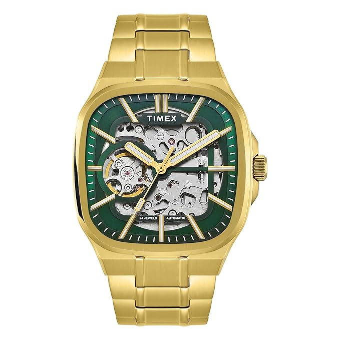 TIMEX Signio Green Square Dial Analog Men Watch