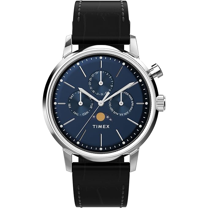 TIMEX Marlin Blue Round Dial Analog Men Watch