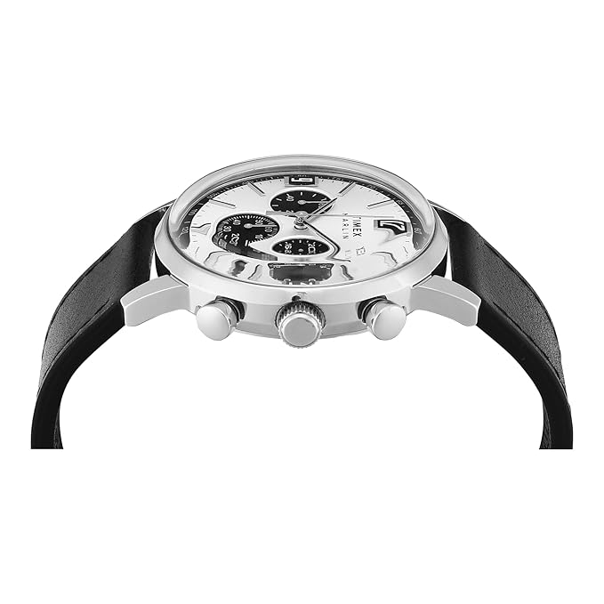 TIMEX Marlin Analog Watch for Men with Round Dial & Water Resistant Man's Wrist Watch