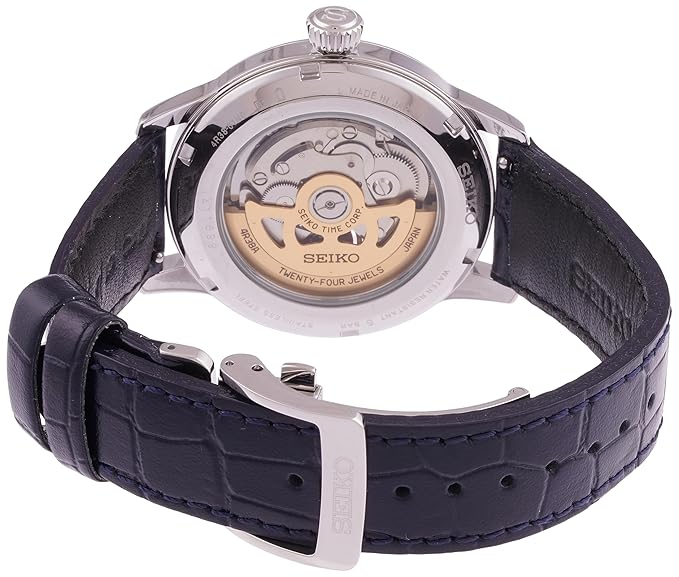 Seiko Presage Analog Blue Dial Men's Watch