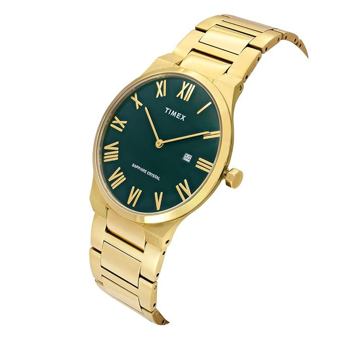 TIMEX Green Round Dial Analog Men's Watch