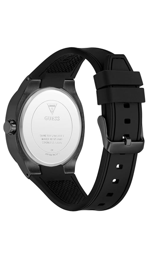 GUESS Square 42mm Black Dial Analog Men Watch