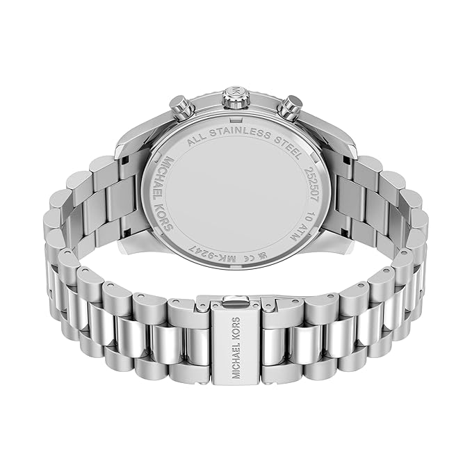 Michael Kors Lexington Silver Watch