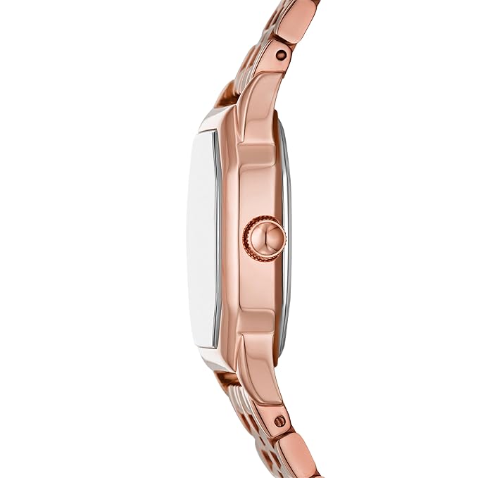 Fossil Women's Harlow Pink Quartz Analog Stainless Steel Watch