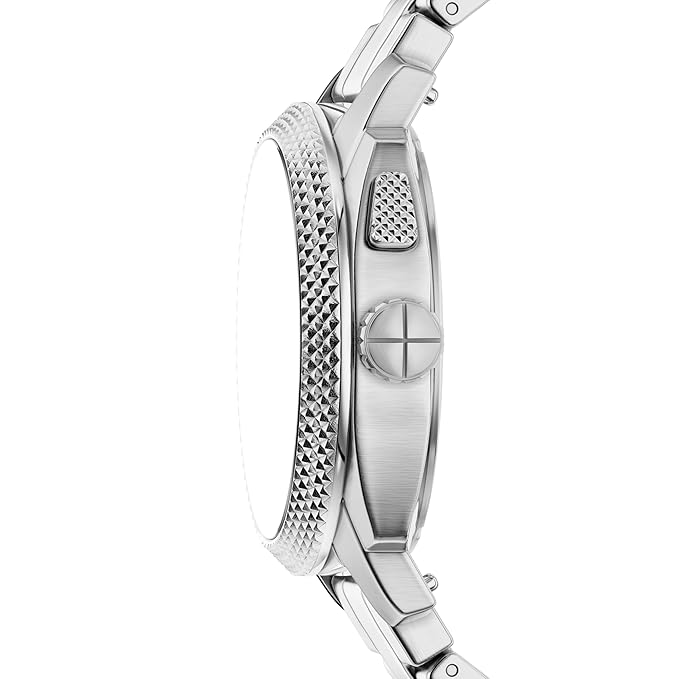 Fossil Machine Silver Watch