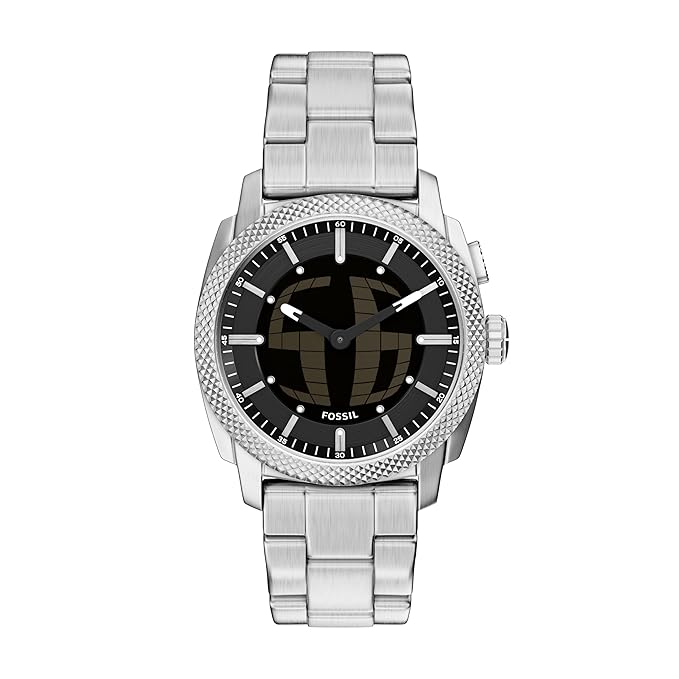 Fossil Machine Silver Watch