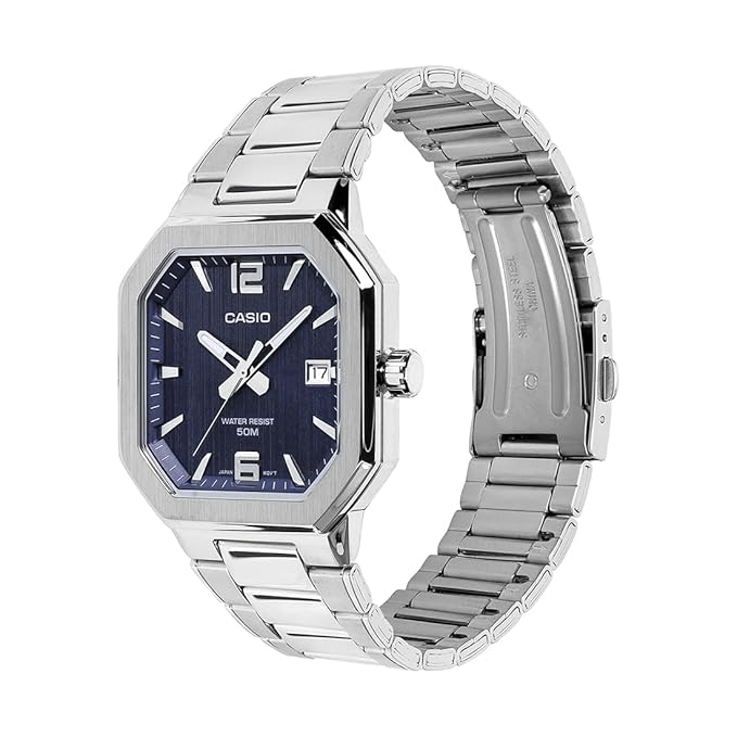 Casio Enticer Men MTP-B195D-2AVDF Analog Blue Watch Men